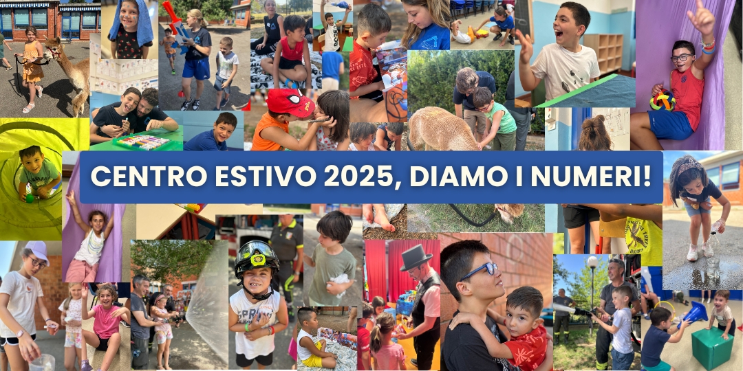 raccolta di fotografie scattate durante il centro estivo contesto 2025